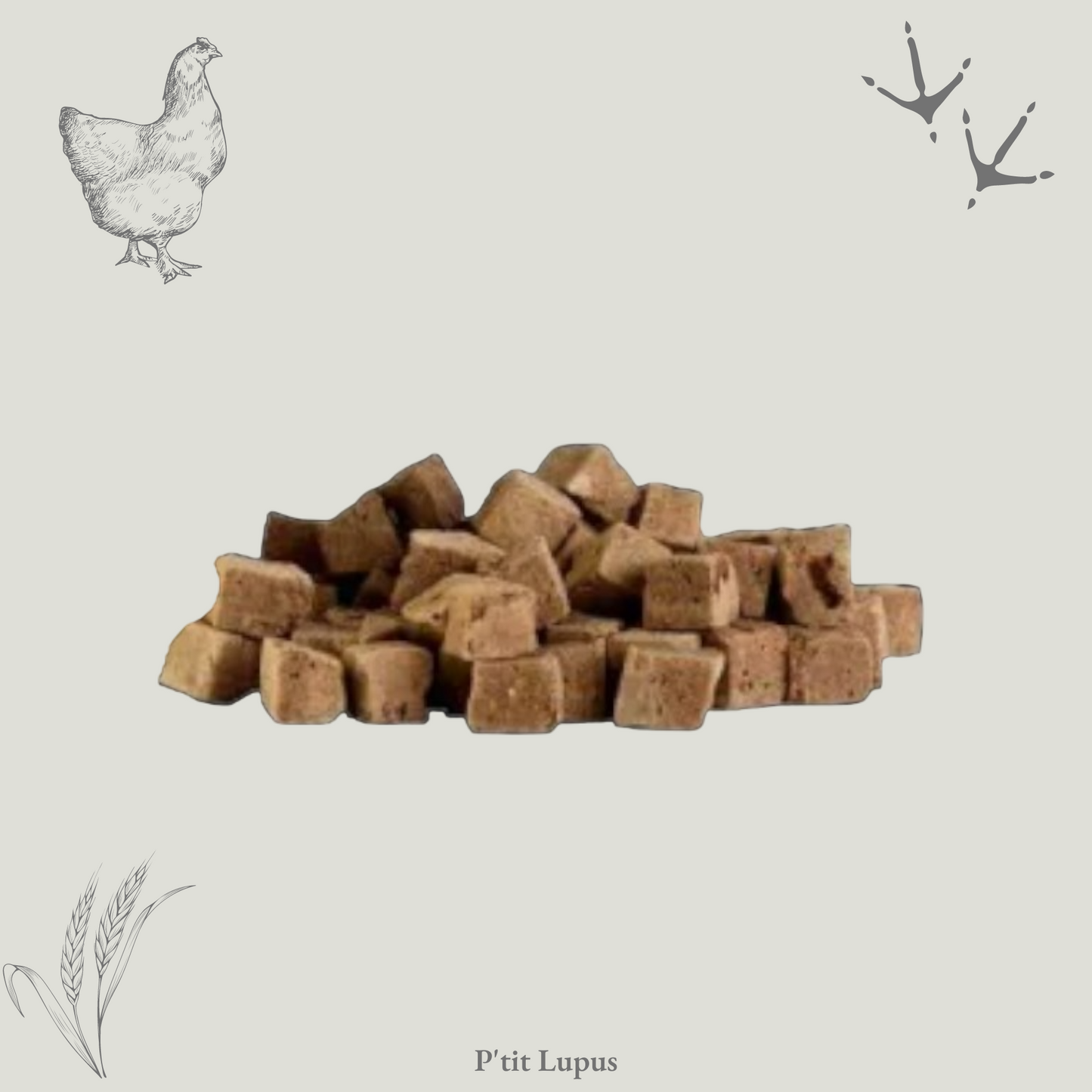 Friandises Lyophilisées - 100% Foie de Poulet - 115g