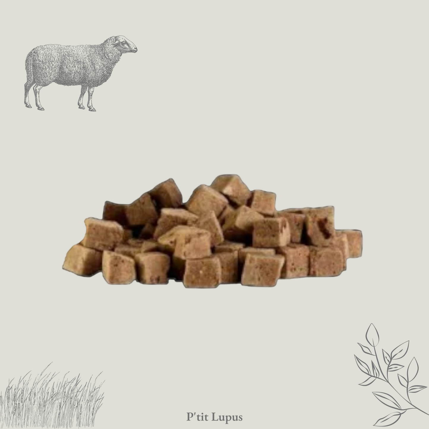 Friandises Lyophilisées - 100% Agneau - 90g