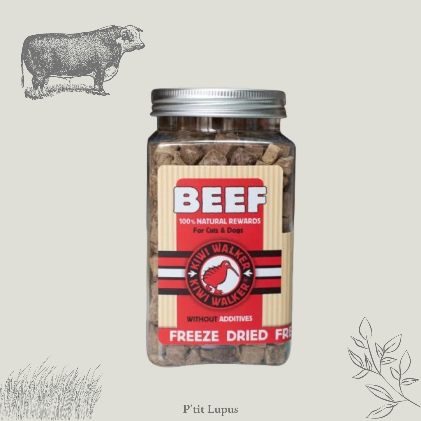 Friandises Lyophilisées - 100% Bœuf - 40g