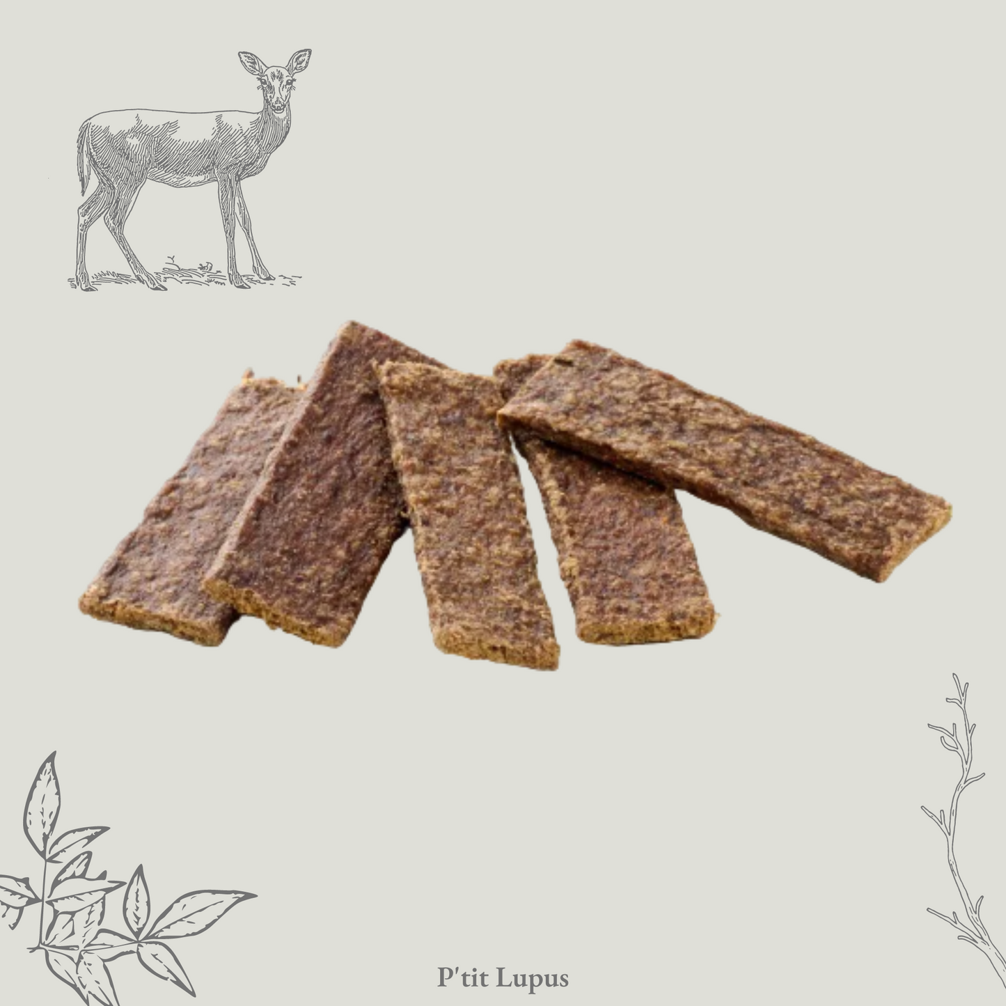 Lanière à la viande de Cerf