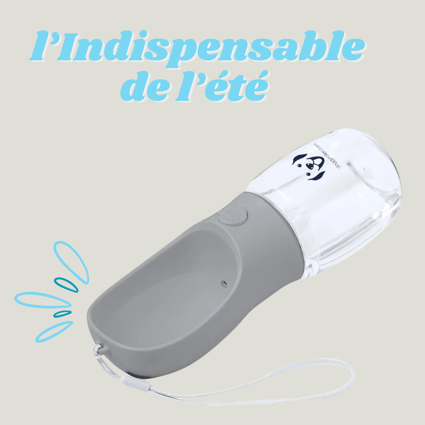 Gourde pour chien - 300ml