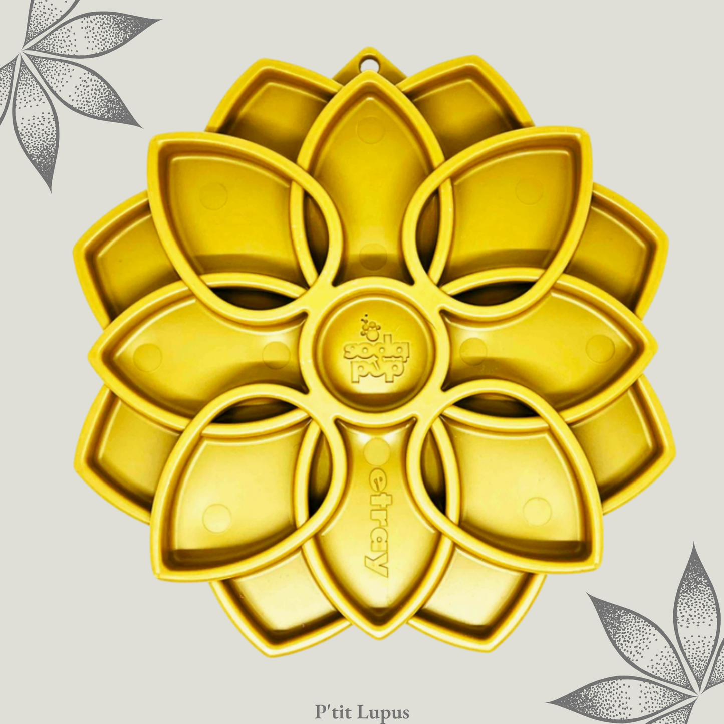 Gamelle d'enrichissement "Mandala" par Sodapup