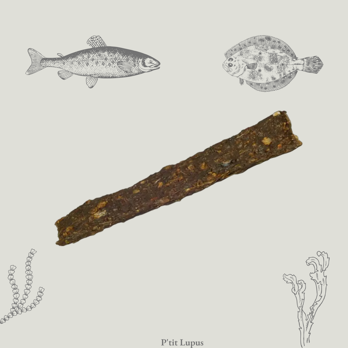 Lanière à la Chair de Poisson (Plie et Saumon)