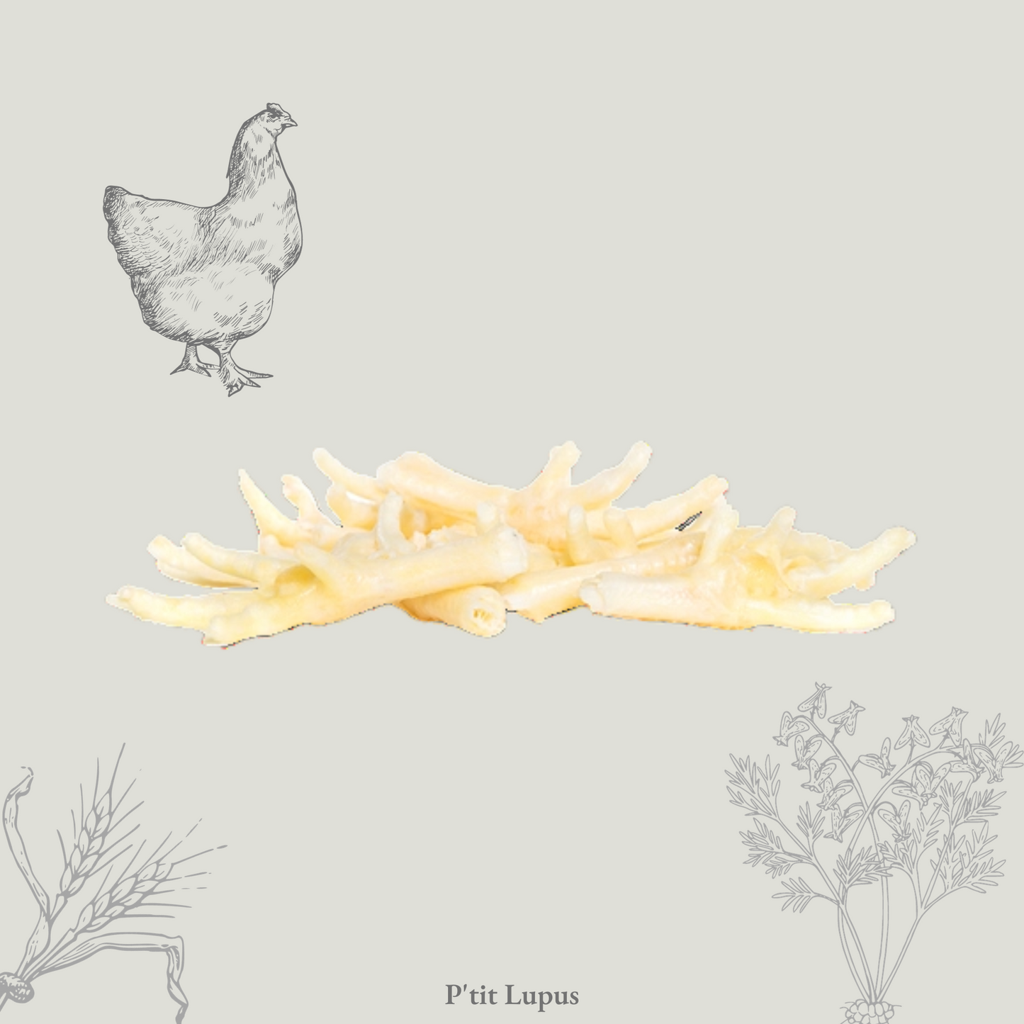 Patte de Poulet Soufflée