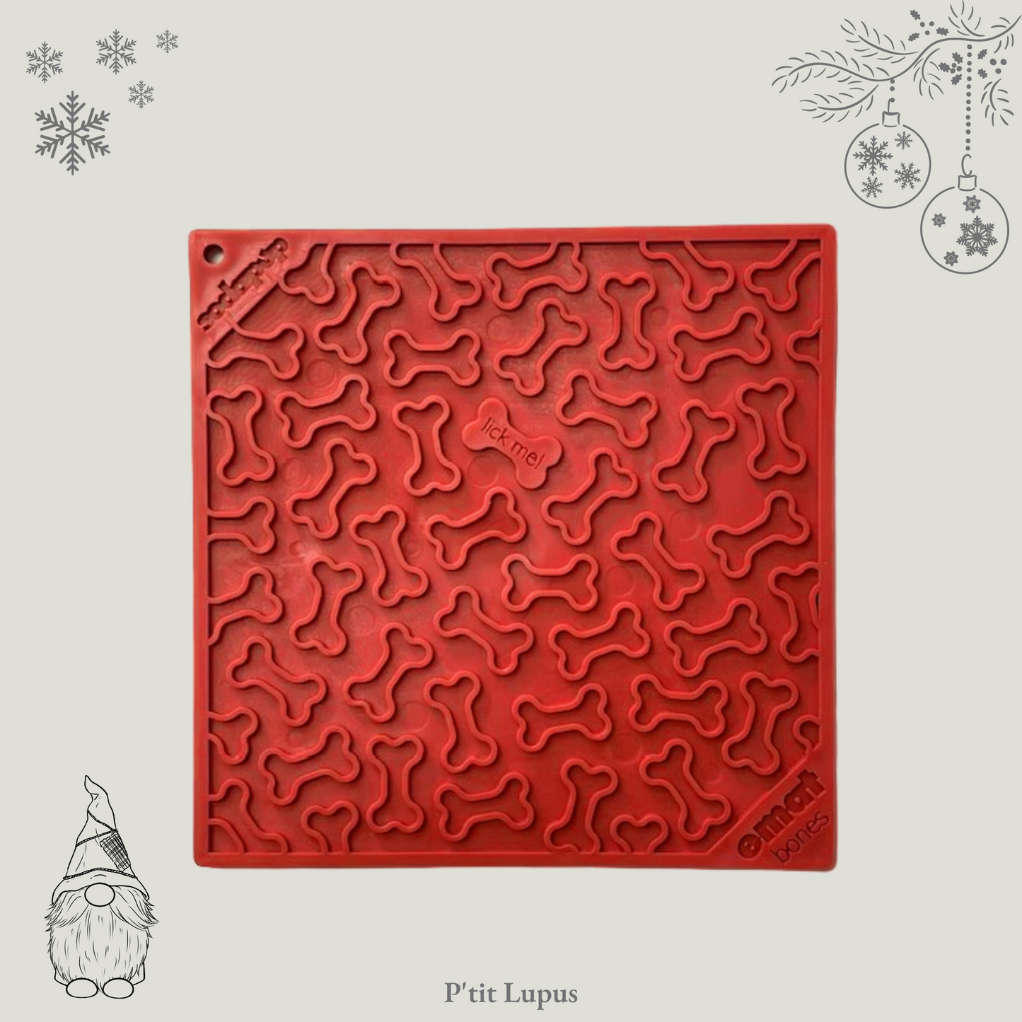Tapis de léchage - Os