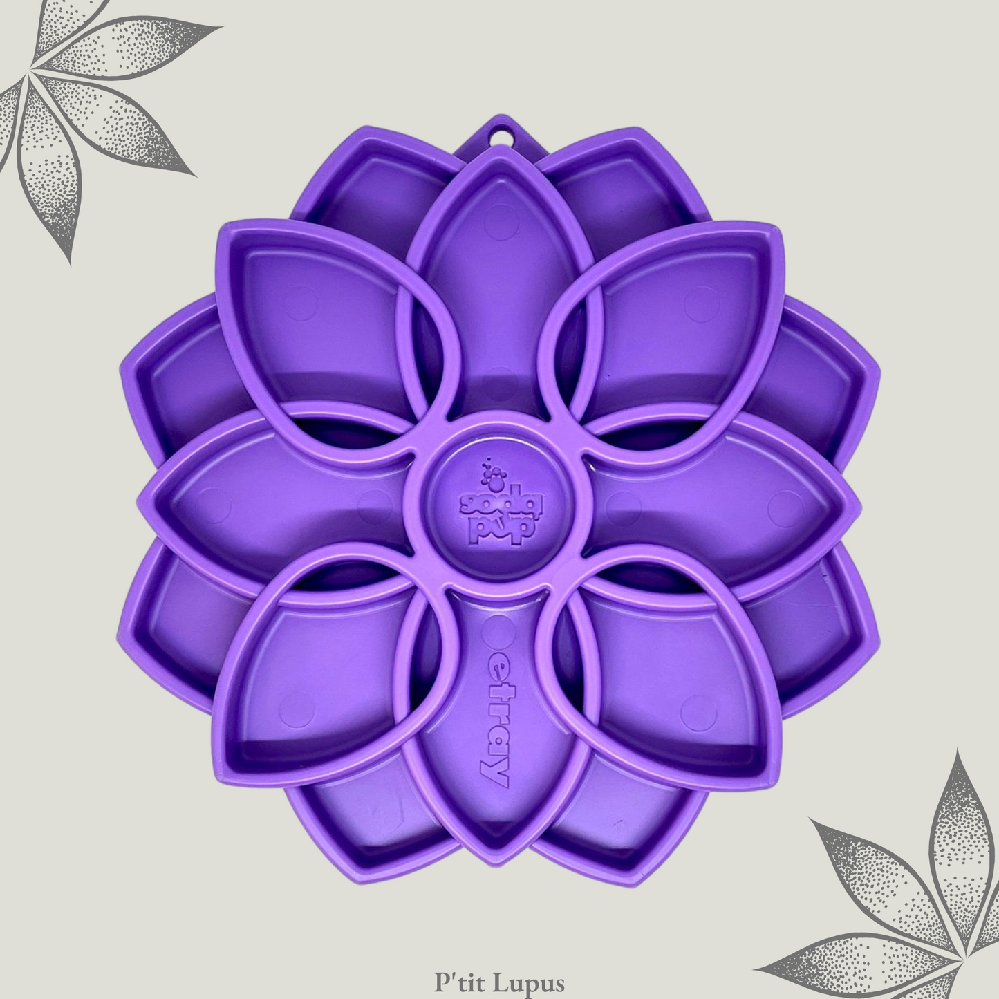 Gamelle d'enrichissement "Mandala" par Sodapup