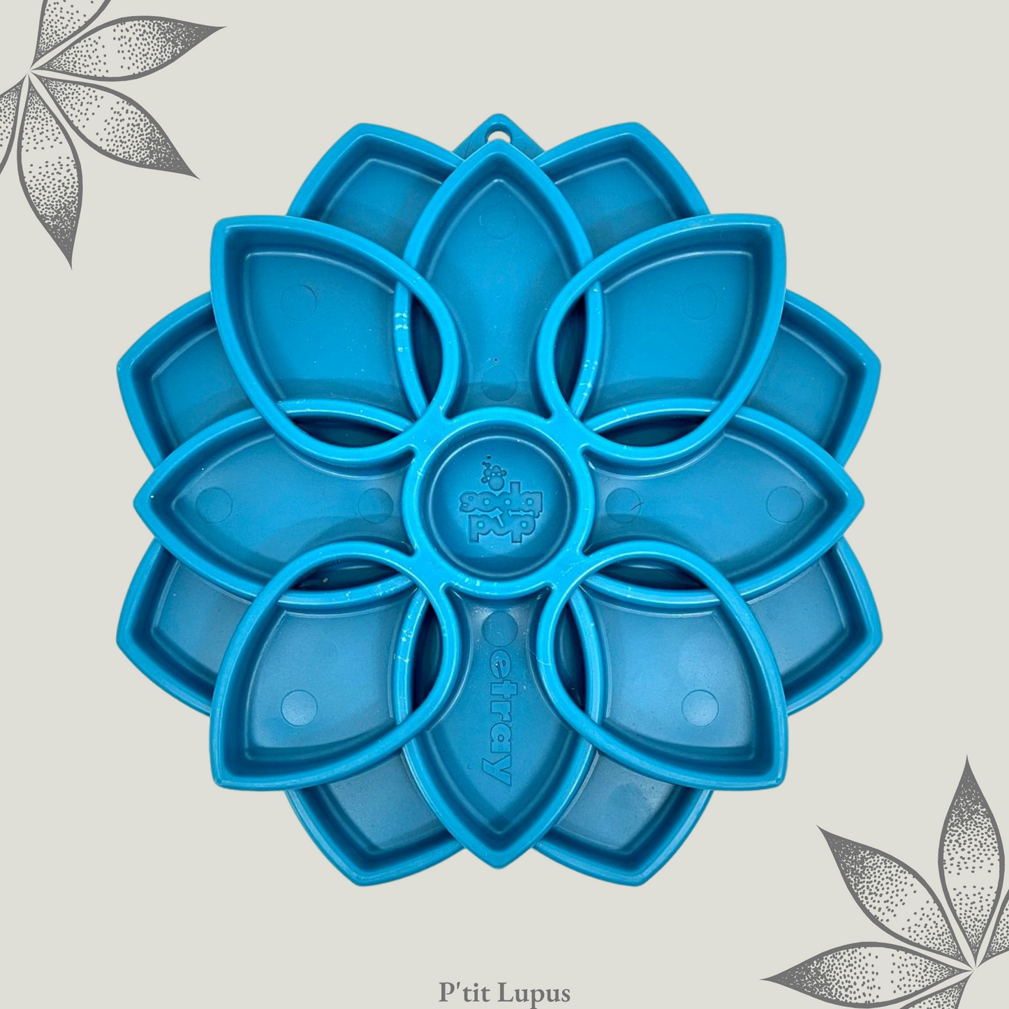 Gamelle d'enrichissement "Mandala" par Sodapup