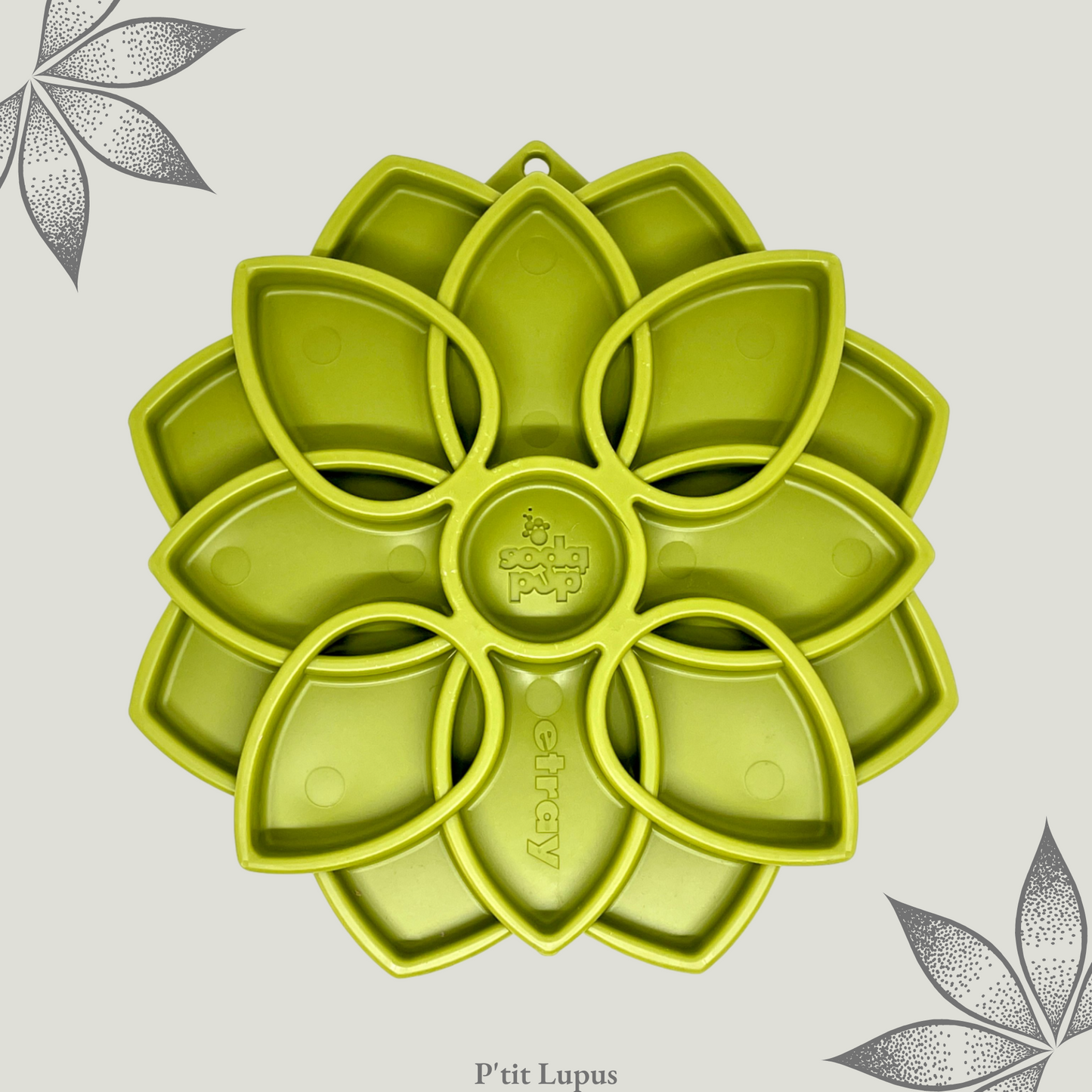 Gamelle d'enrichissement "Mandala" par Sodapup