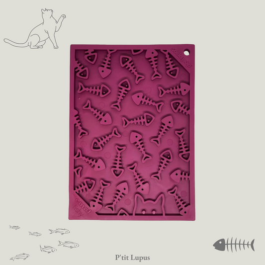 Tapis de léchage "Chat" par Sodapup