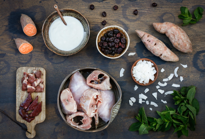 Pâtée au Lapin, Patate douce, Yaourt, Noix de Coco, Canneberge et Menthe - 100% Naturelle